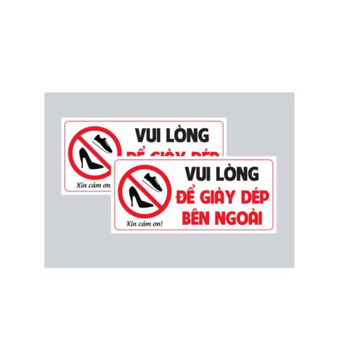 VUI LONG DE GIAY DEP BEN NGOAI 2